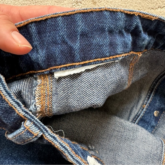 ✨ Zara Authentic Denim Button Down High Rise Blue Jean Skirt - Picture 8 of 10